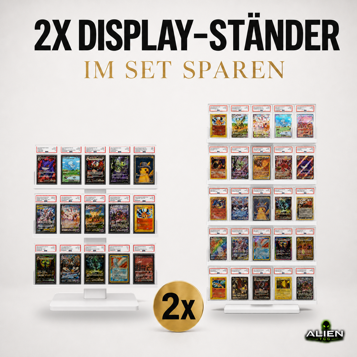PSA/CGC Display Ständer Bundle Aktion Viele Verschiedene Kombinationen 5x2 - 5x5
