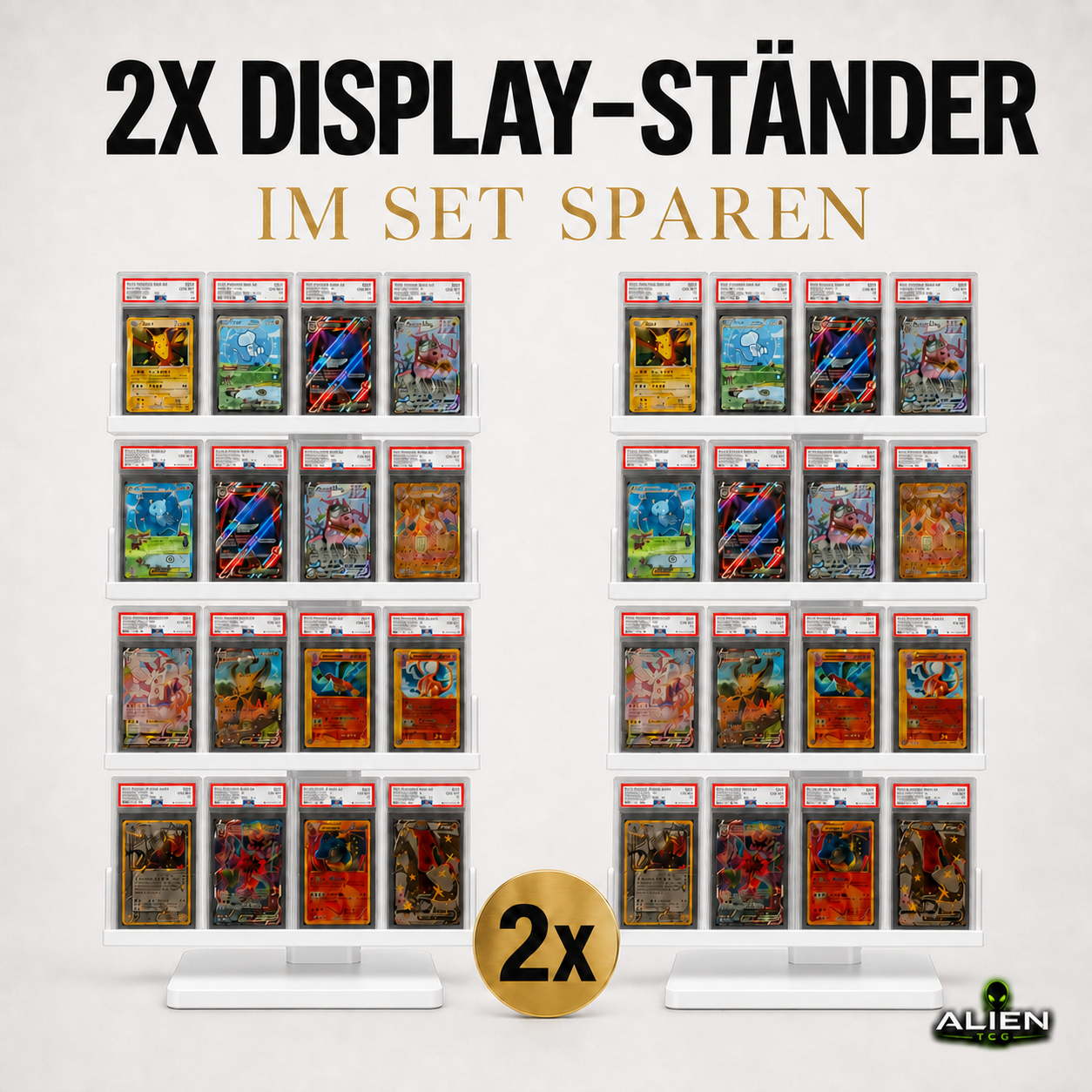 PSA/CGC Display Ständer Bundle Aktion Viele Verschiedene Kombinationen 4x2 - 4x4