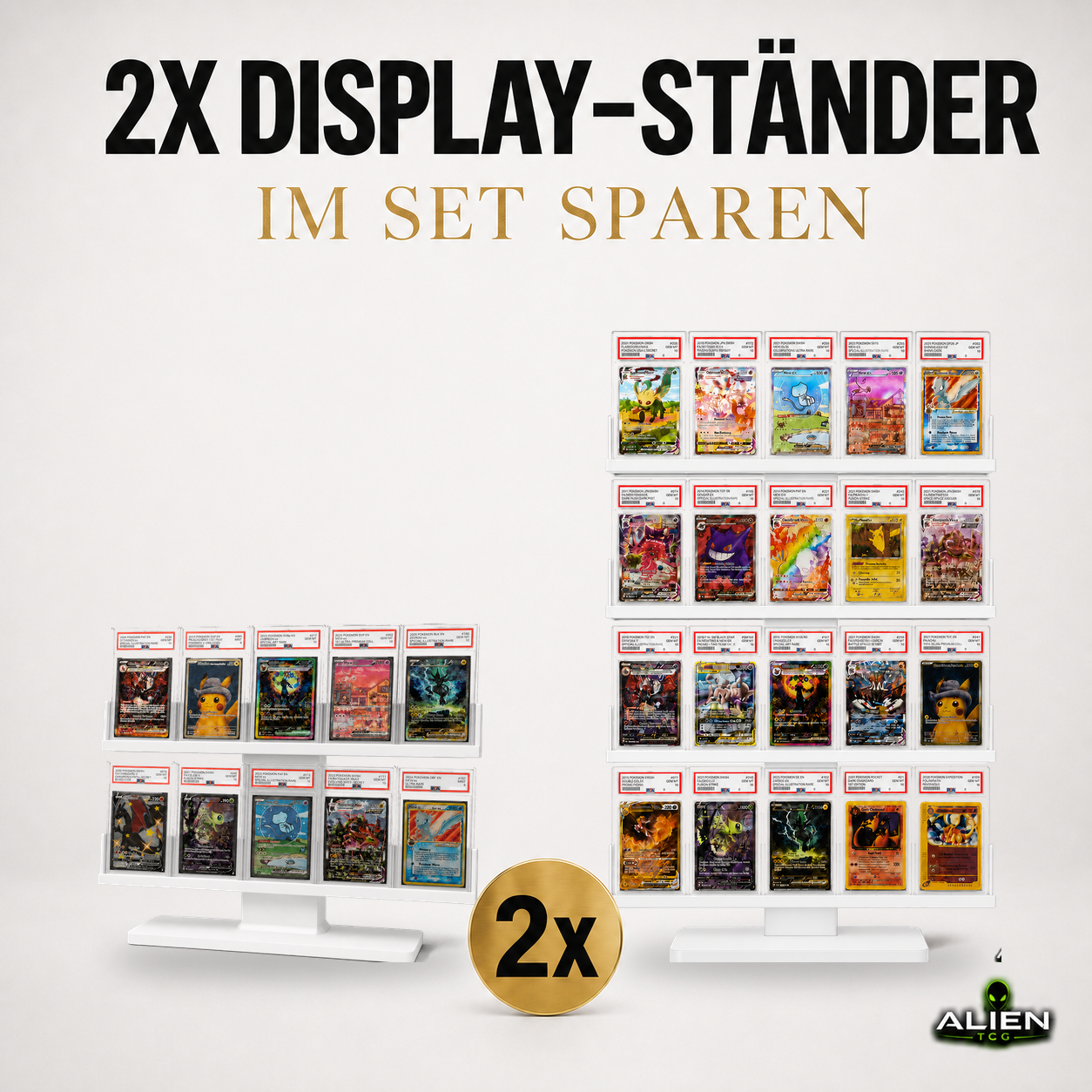 PSA/CGC Display Ständer Bundle Aktion Viele Verschiedene Kombinationen 5x2 - 5x5