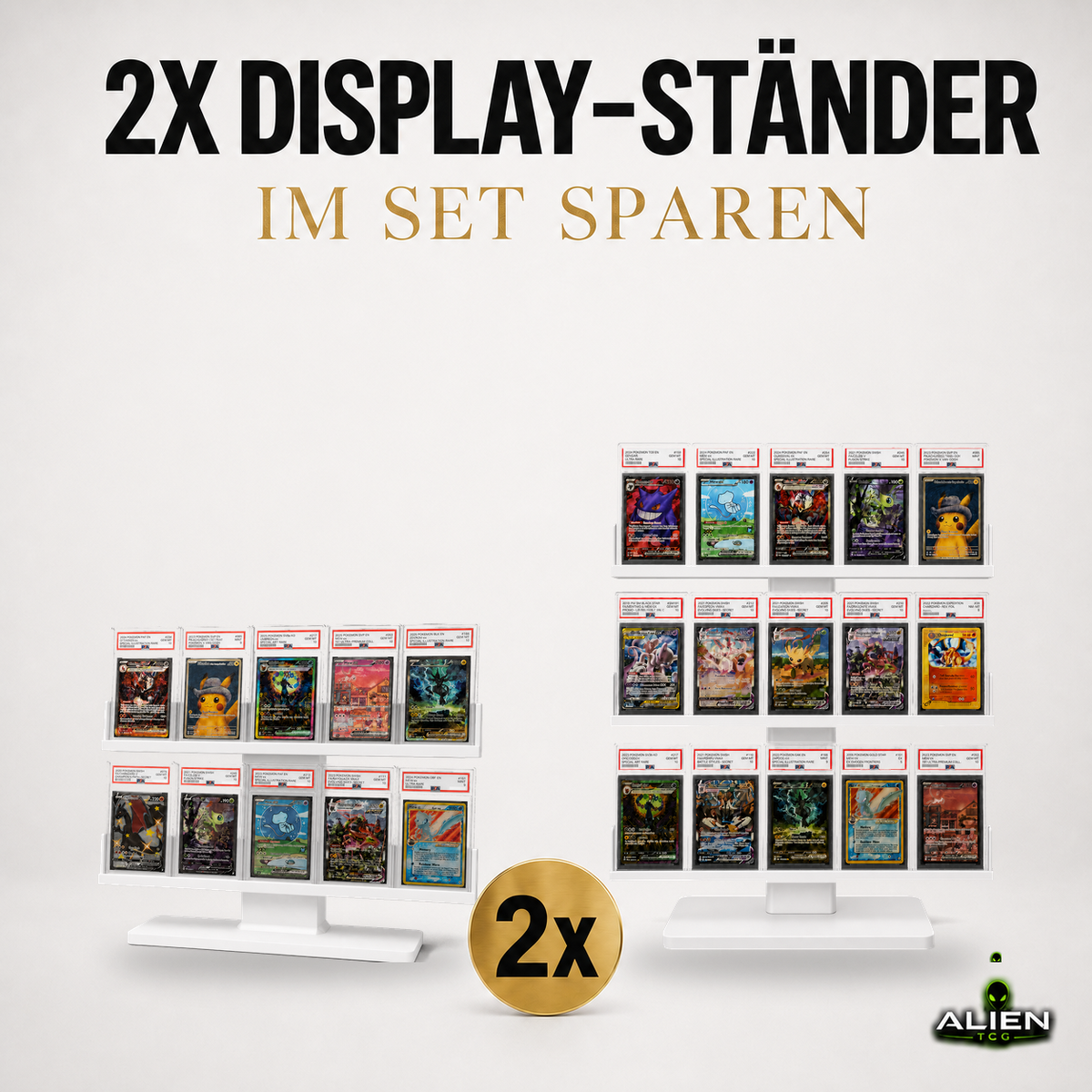 PSA/CGC Display Ständer Bundle Aktion Viele Verschiedene Kombinationen 5x2 - 5x5