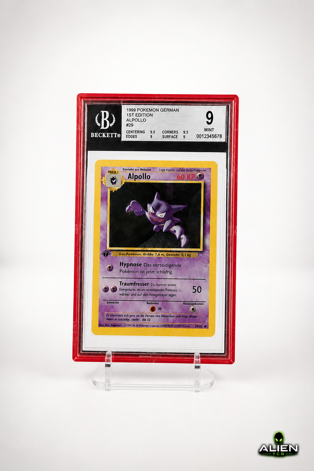 20x BGS Bumper Schutzhülle für Grading Slab bewertete Sammelkarten TCG Card Case