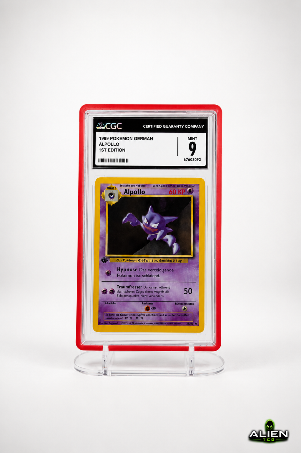 CGC Bumper Schutzhülle für Grading Slab bewertete Sammelkarten TCG Farben Schutz
