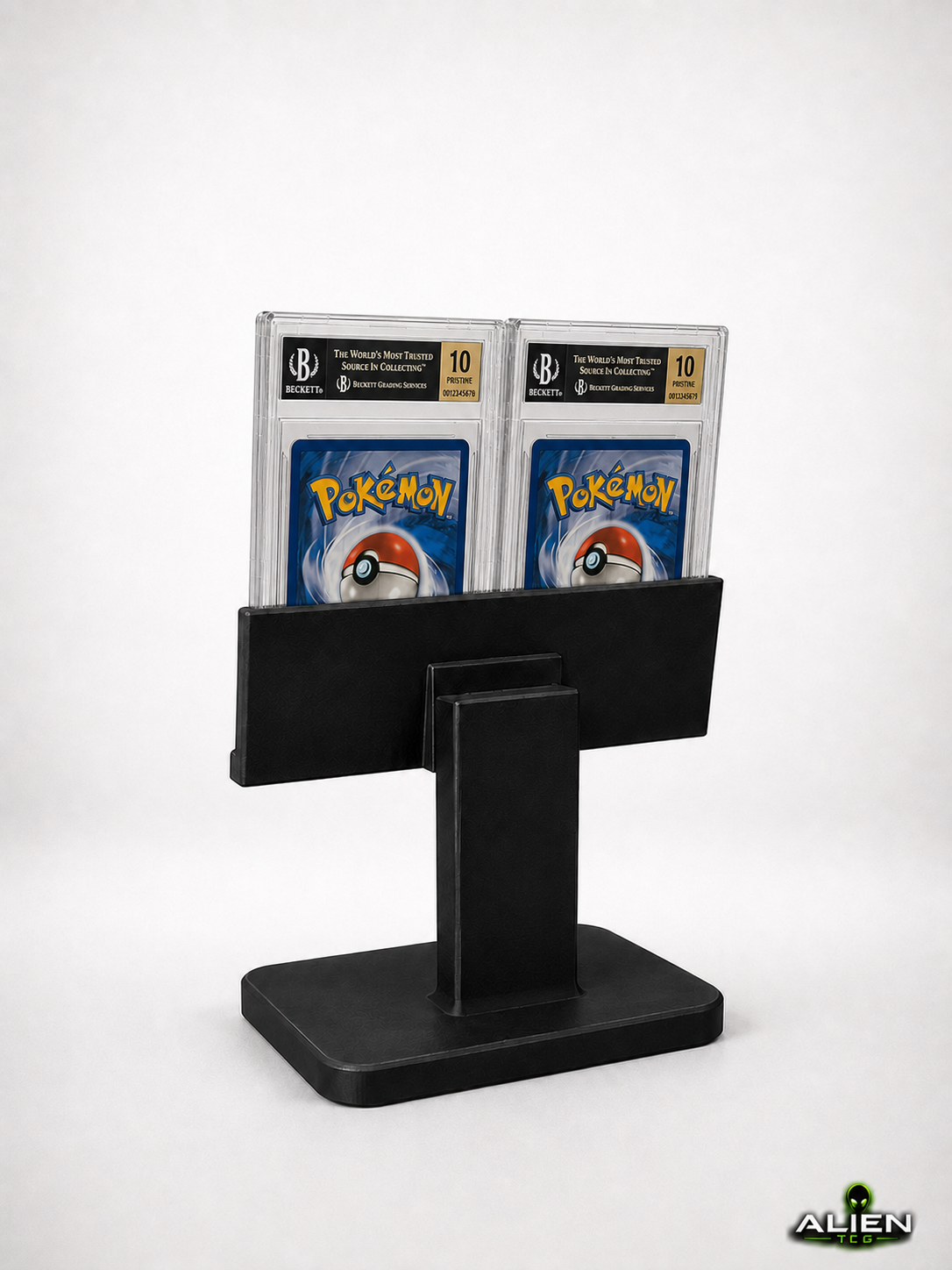 Pokémon BGS Slab Display Ständer 2x1 Grading Kartenhalter TCG Zubehör Aufsteller