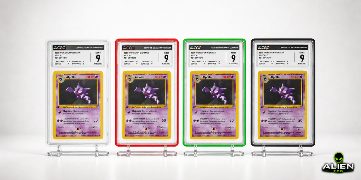 CGC Bumper Schutzhülle für Grading Slab bewertete Sammelkarten TCG Farben Schutz