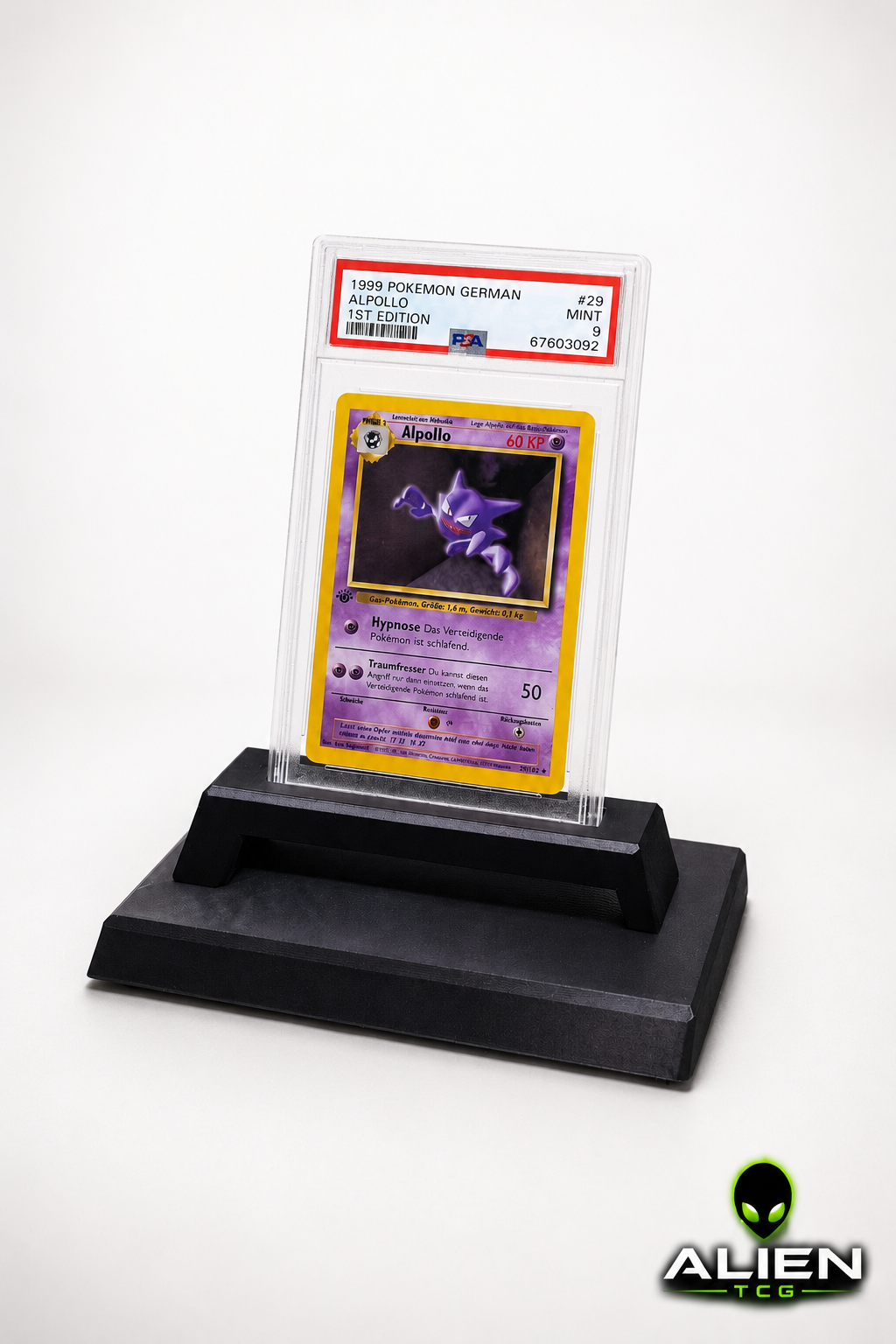 Pokémon PSA Slab Display Ständer 10x Grading Kartenhalter TCG Zubehör Aufsteller