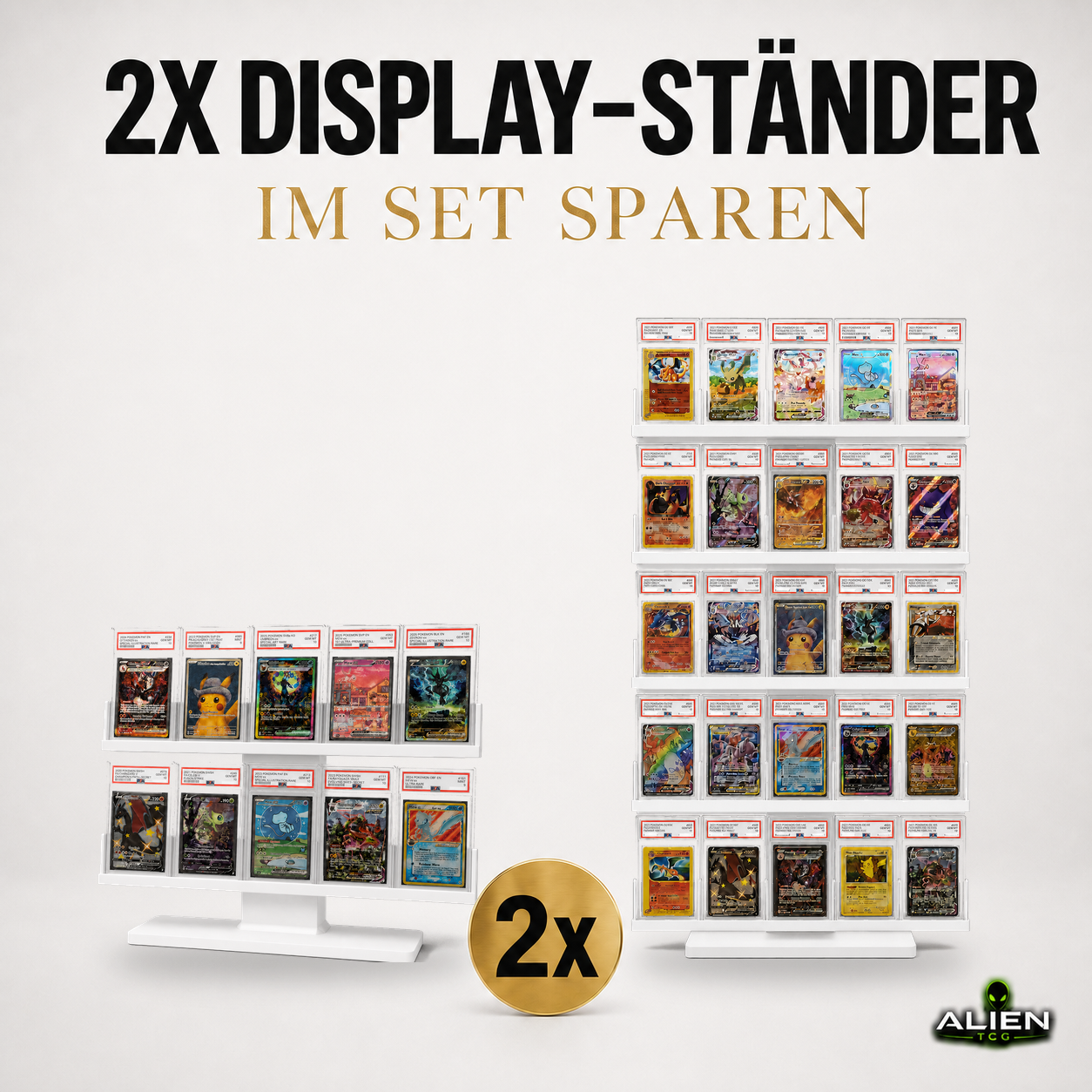 PSA/CGC Display Ständer Bundle Aktion Viele Verschiedene Kombinationen 5x2 - 5x5